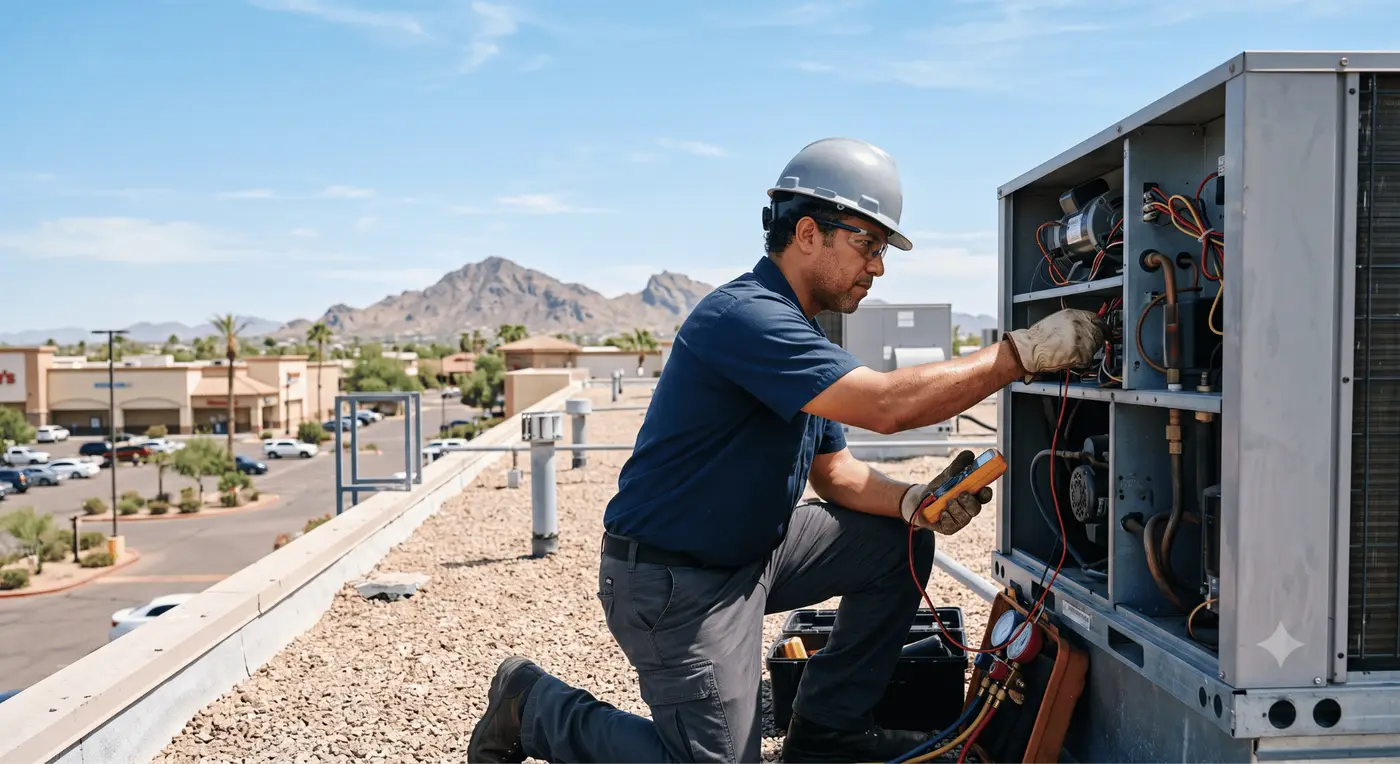 Commercial Emergency AC Repair — Bleuwave HVAC, Phoenix
