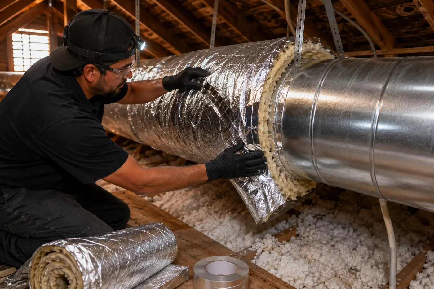 Duct Insulation — Bleuwave HVAC, Phoenix