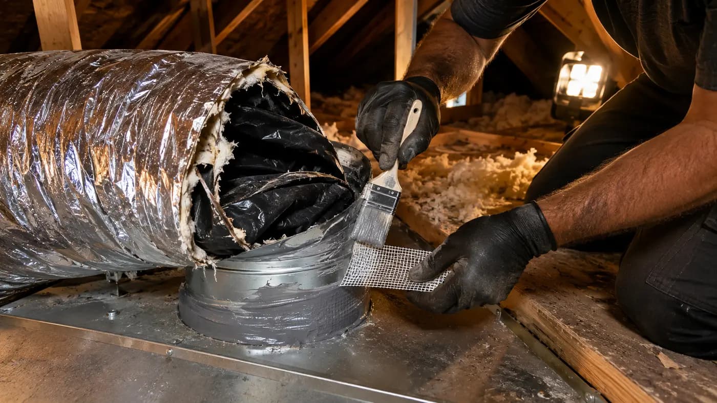 Duct Repair — Bleuwave HVAC, Phoenix