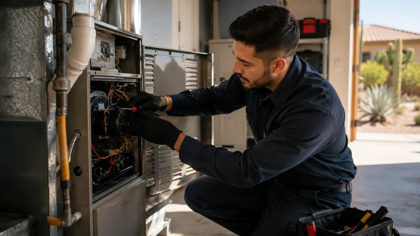 Heating Maintenance — Bleuwave HVAC, Phoenix