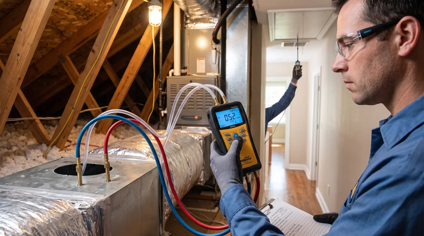 HVAC Airflow Testing — Bleuwave HVAC, Phoenix