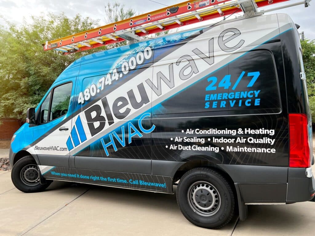 Bleuwave HVAC Van