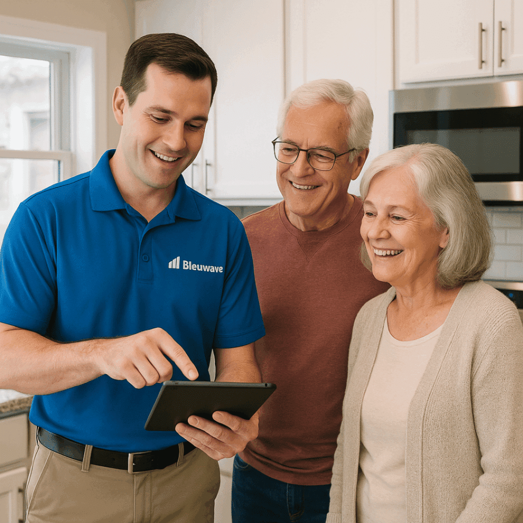 Bleuwave HVAC Customer Service